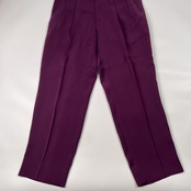 santafe サンタフェ ツータック スラックスパンツ サイズ 33 /メンズ/パープル/日本製