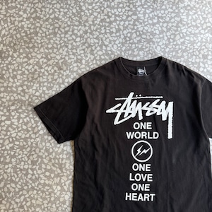 STUSSY / 11y fragment T-shirt size L