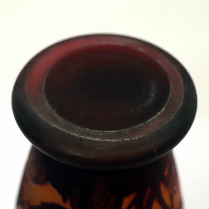 Tip galle・ガレ風・ガラス・花器・No.190411-106・梱包サイズ60