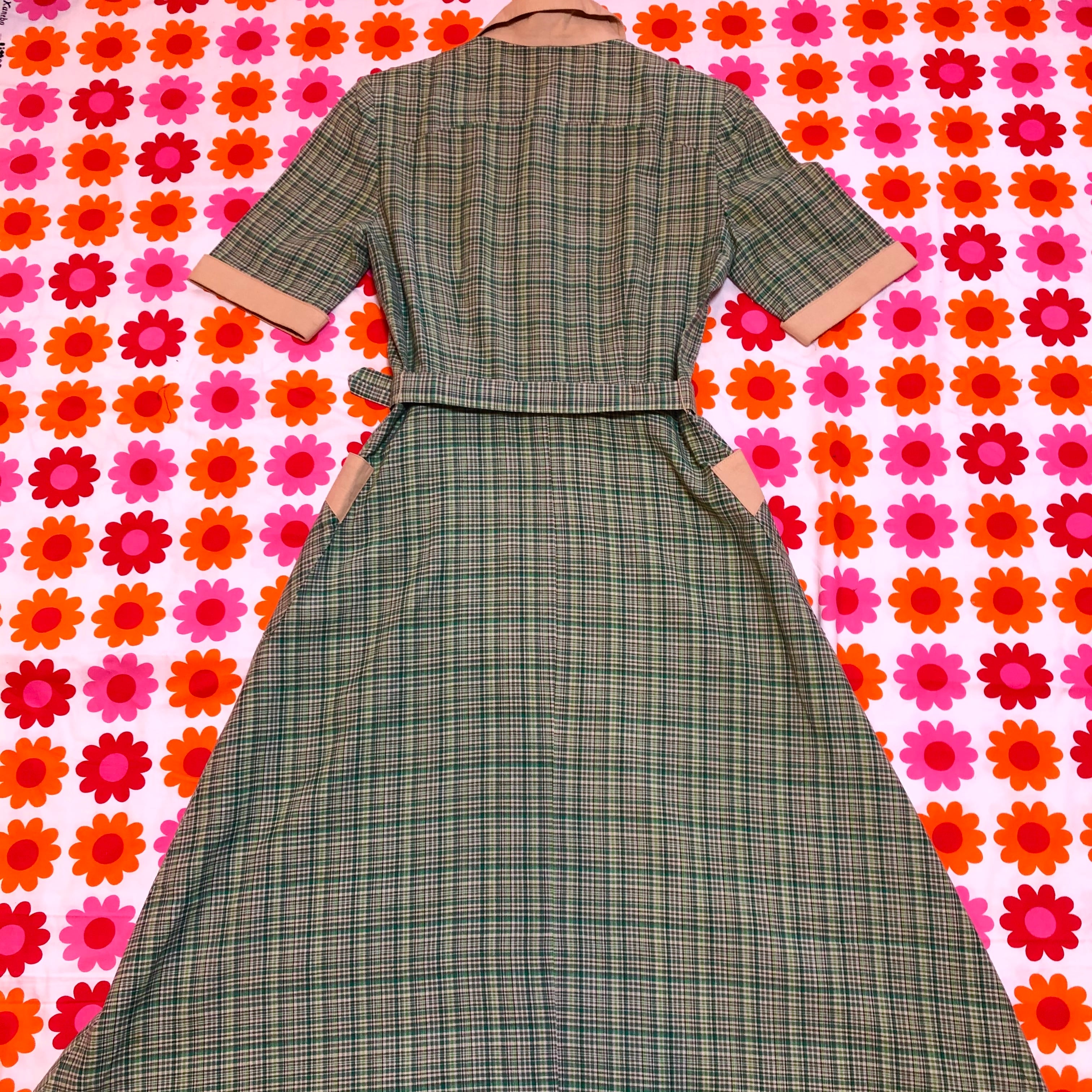 昭和レトロ◇ヴィンテージワンピース 70s SHOWA DRESS ◇品番OP214