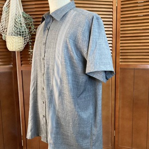 5327  GEORGE 半袖シャツ　グレー　2XL