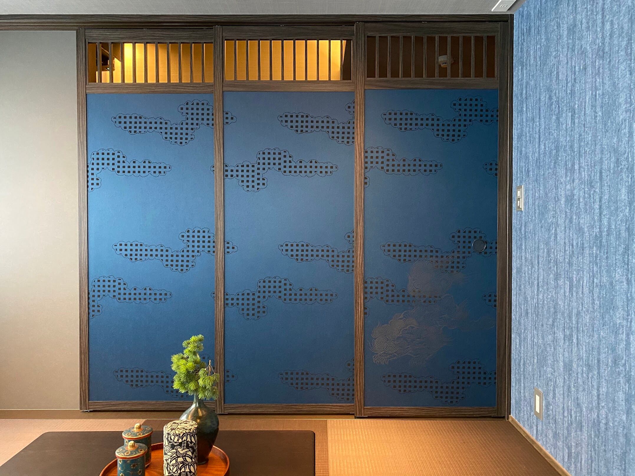 霞に獅子 | MATERIAL DecorInteriorTokyo