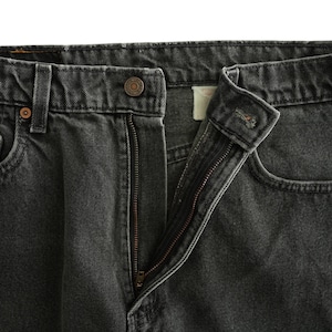 90s Levi's 550 W36 L32 ブラックデニム USA製