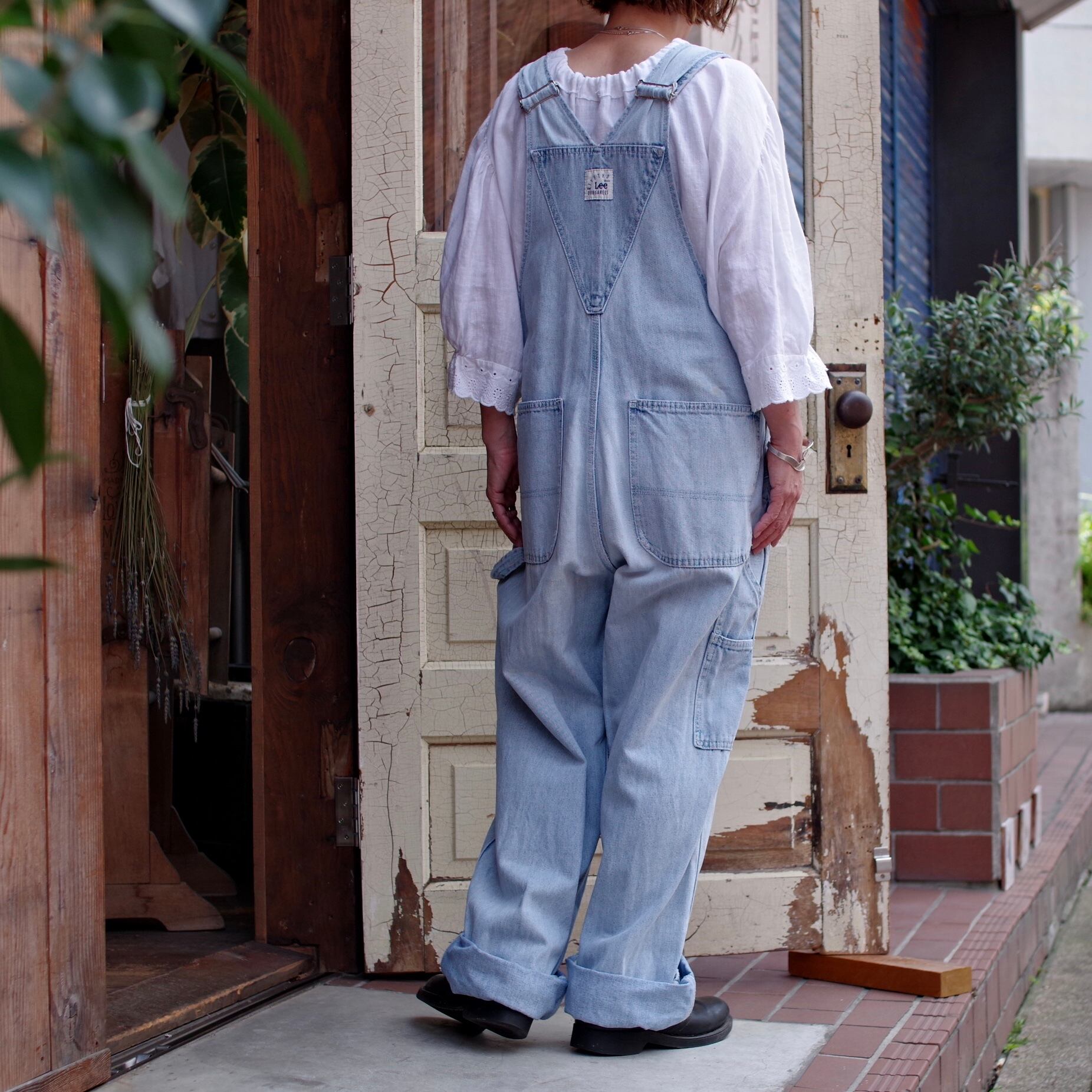 リー THE DENIM VINTAGE OVERALLS デニムオーバーオール