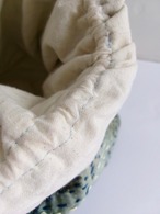 “ASTER” Hand quilt draws bag | ハンドキルトバッグ