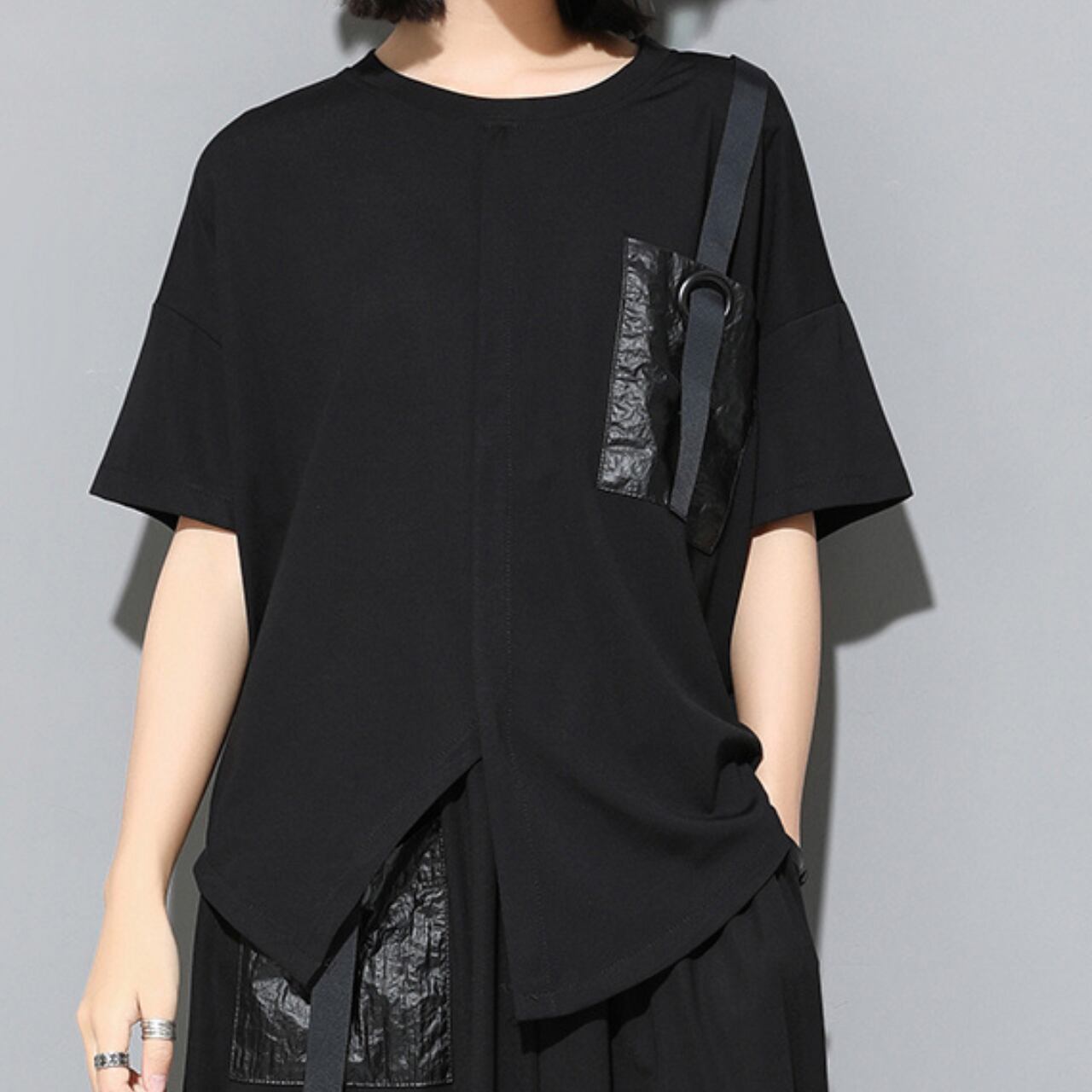 ワンポイントデザインTシャツ R0148