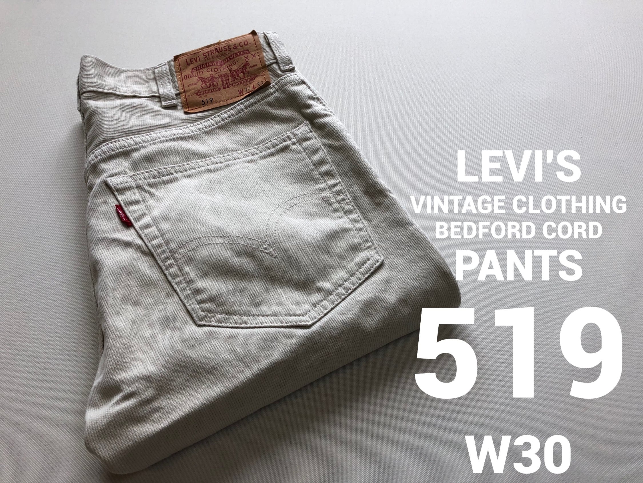 90's MADE in USA LEVI'S リーバイス 519 217 | ＳＥＣＯＮＤ HAND RED