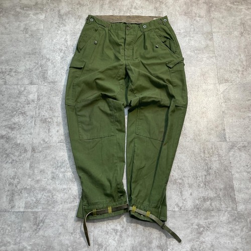 70s スウェーデン軍 実物 M-59 カーゴパンツ C52 w34