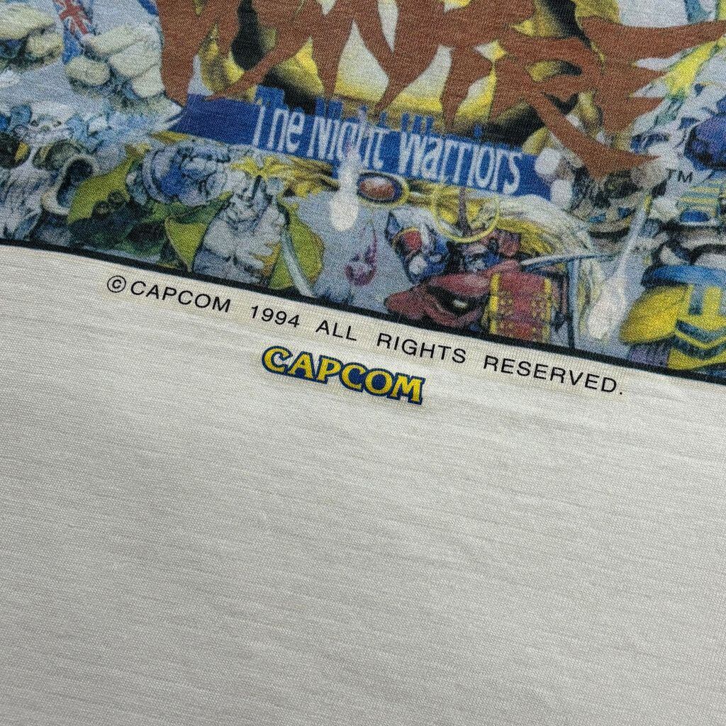90s CAPCOM VAMPIRE The Night Warriors Tシャツ USA JACK
