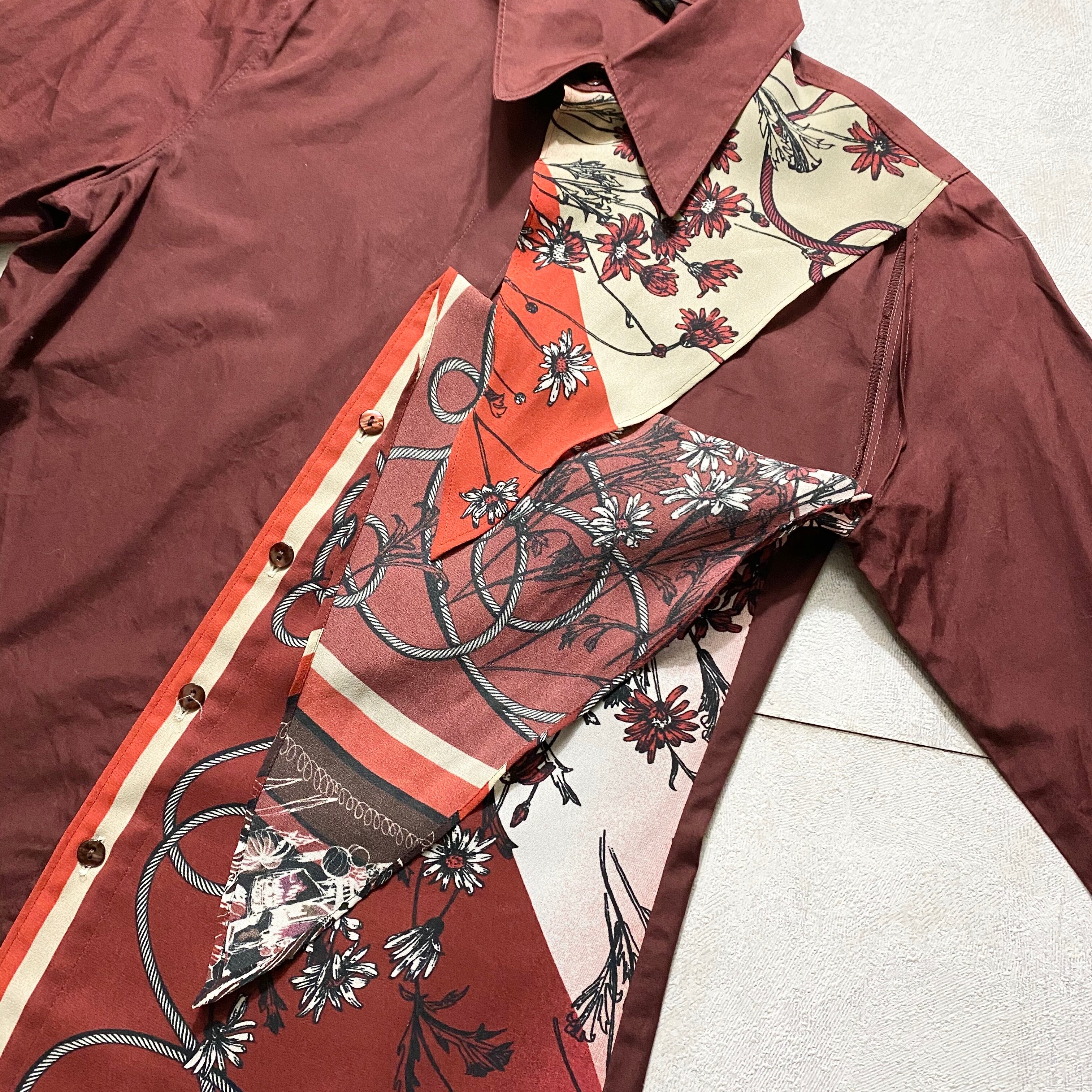 JEAN PAUL GAULTIER FEMME unusual switching shirt | NOIR ONLINE