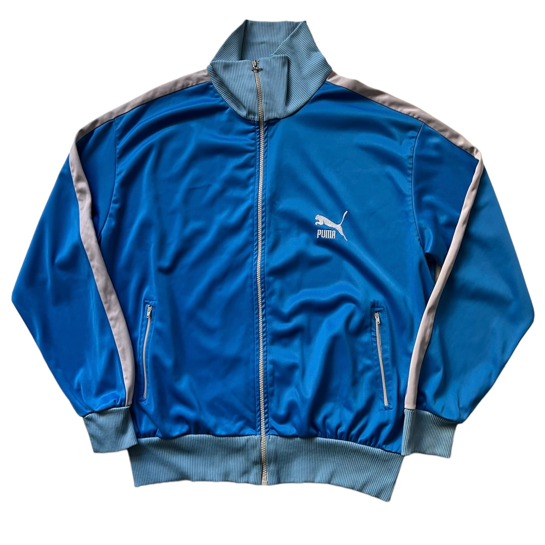 1980's PUMA Track jacket Made in Malaysia XL プーマ マレーシア製 ...