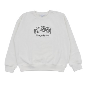 【GANNI】Isoli Ganni Oversized Sweatshirt
