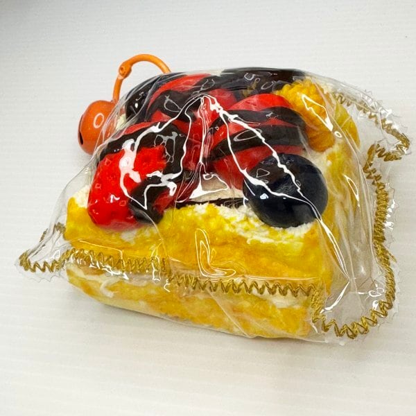 水感スクイーズ フルーツチョコトースト squishy シリコーン ぺたぺた