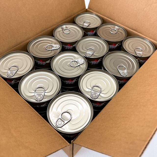 送料無料】紅鮭水煮缶詰 カナダ産天然紅鮭 24缶(1缶170g) | ウォル