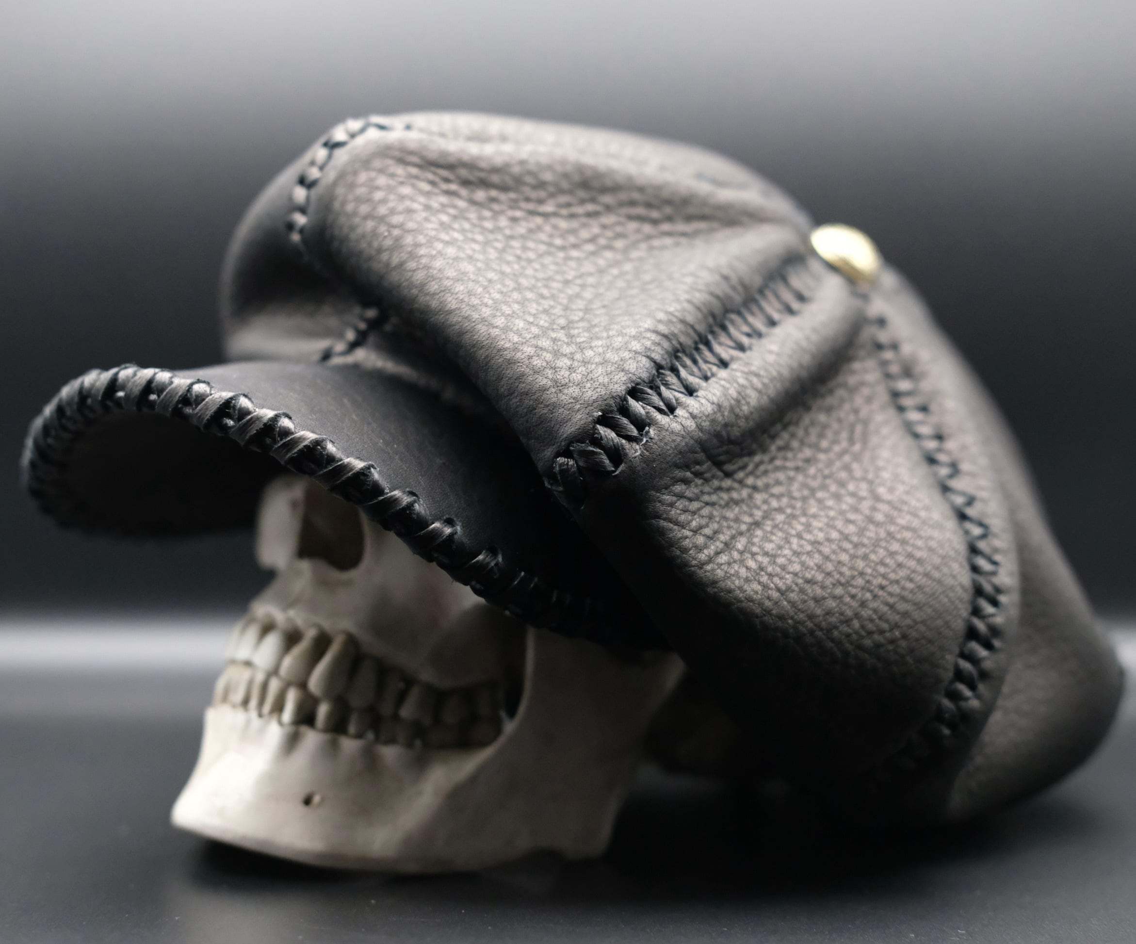 レザーキャスケットJohnny Black・予約受付販売 | Bobby Art Leather