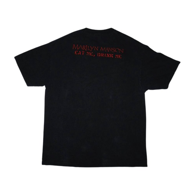 【XL】マリリンマンソン 2007 イートミードリンク ヴィンテージTシャツ