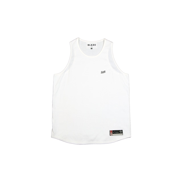 LOGO PATCH TankTop [WHITE/BLACK]