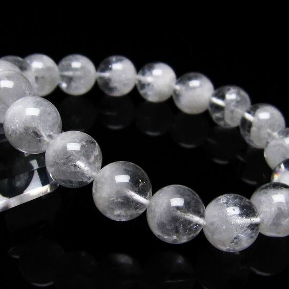 ファーデンクォーツ 水晶 ブレスレット 12mm 一点物 おまかせ便 111-22588