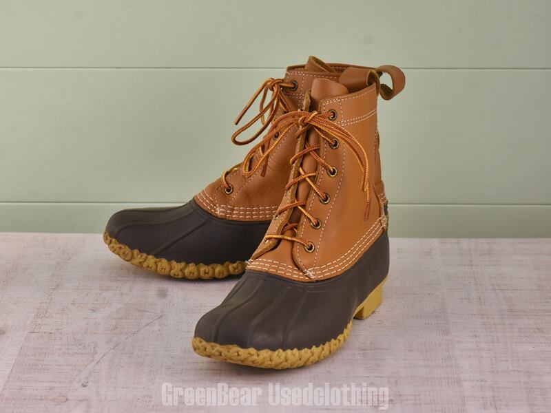 F037 USA製 L.L.Bean ビーンブーツ 茶 レディース W7M 25cm | 古着屋