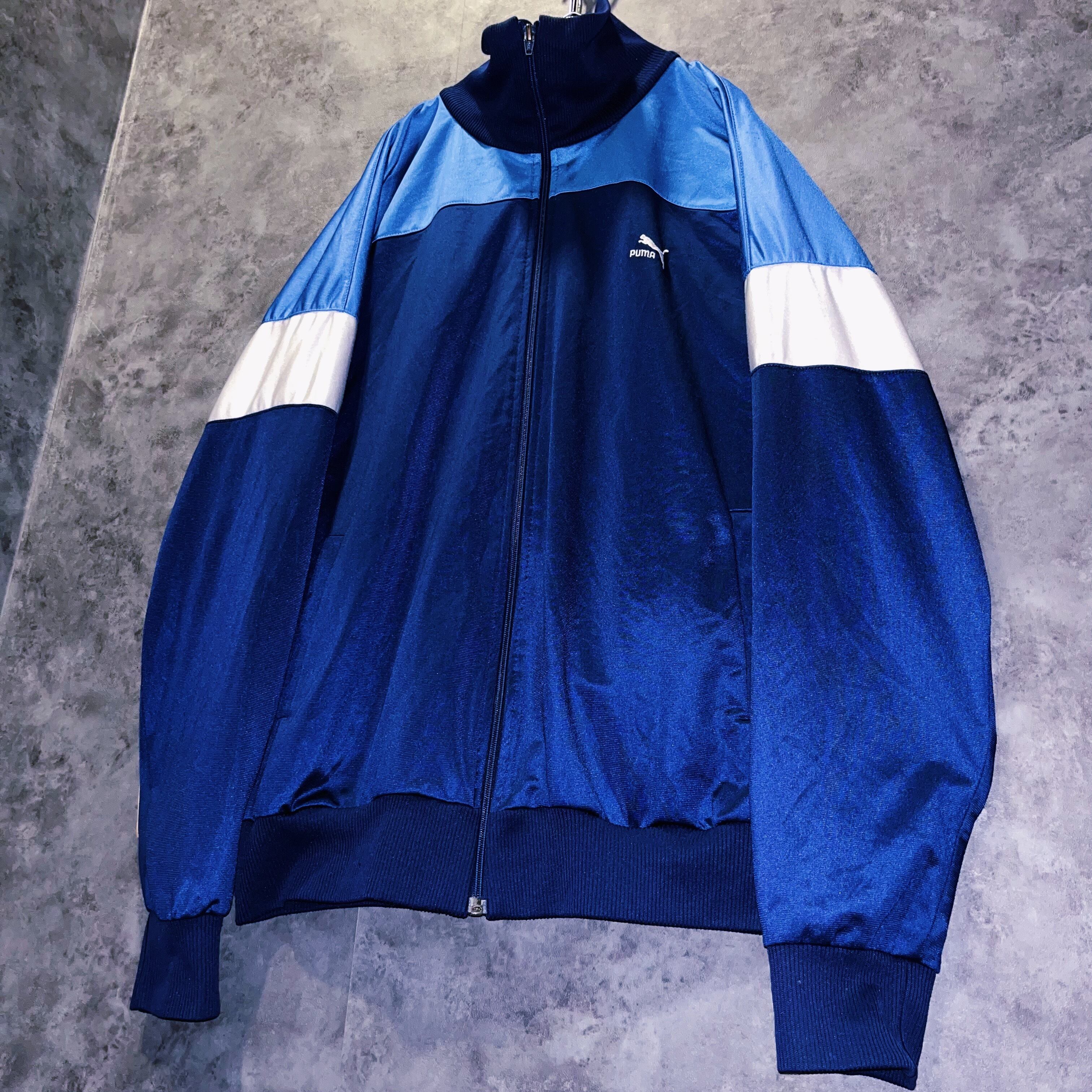【doppio】80's vintage "PUMA" switching design track jacket ayne