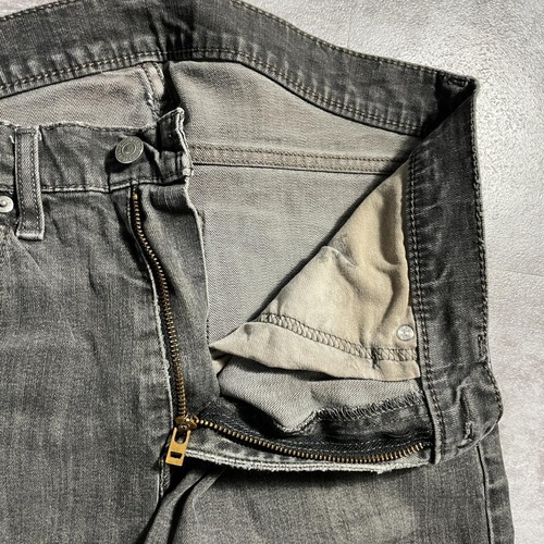 【W33 L30】 usa levi's 先染ブラック リーバイス 559 詳細写真8