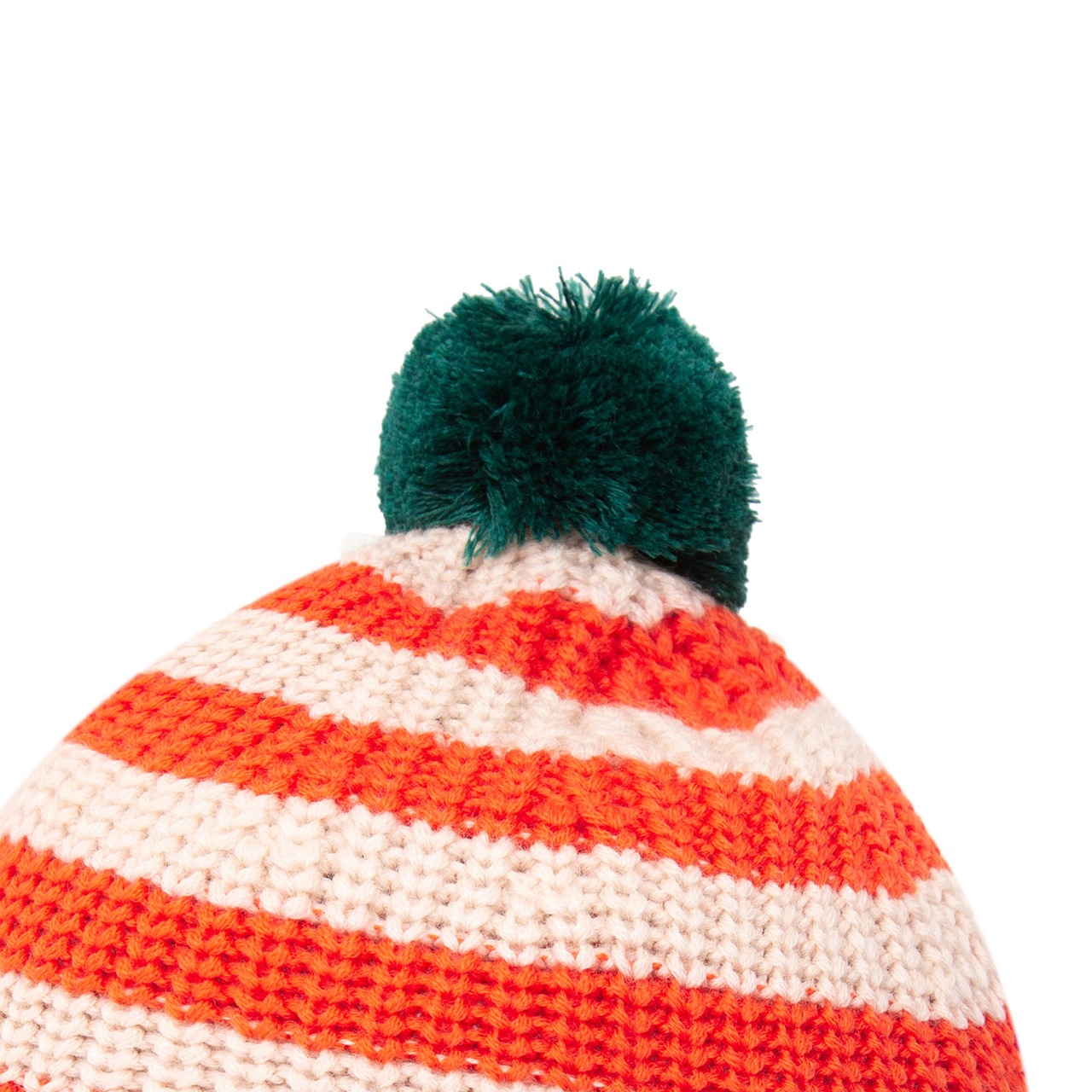 Knit Planet / Smile Beanie - ORANGE/CREAM