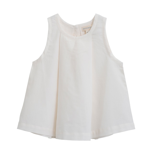 serendipity ORGANICS / Pleat Top offwhite （2y,3y,4y,5y)