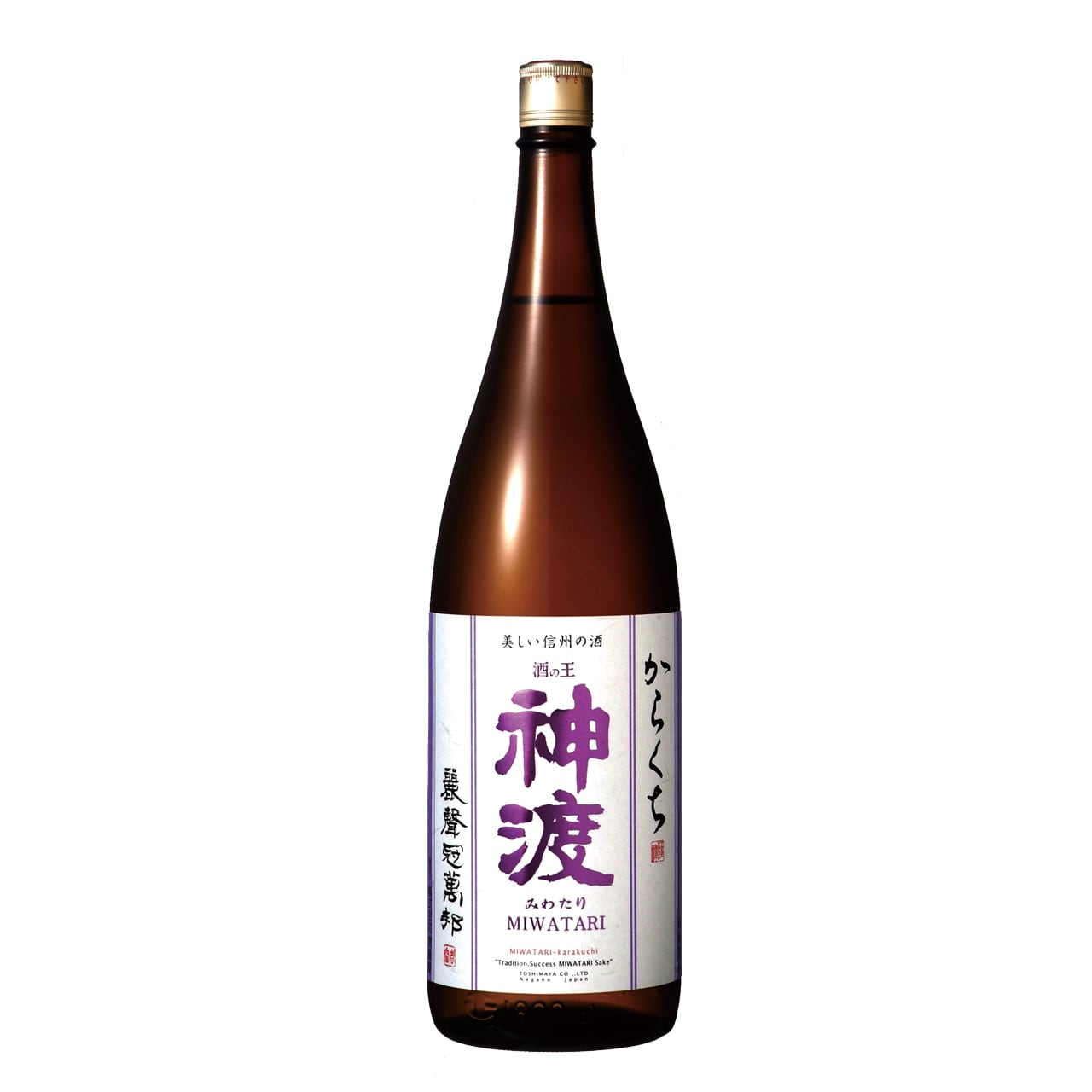 神渡 辛口 1800ml×2本 （箱入） | MIWATARI