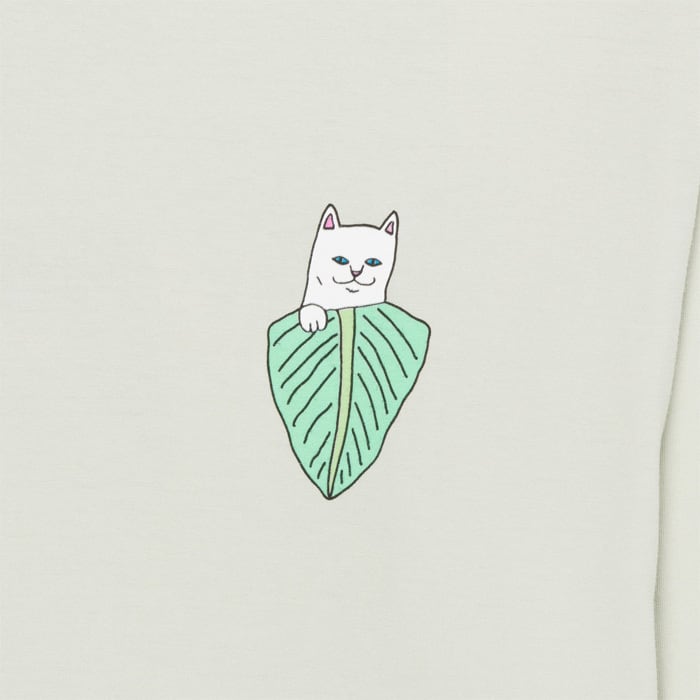 RIPNDIP NERMAL PORTRAIT Tシャツ 長袖 ロゴ Sage 送料込み RIPNDIP NERMAL PORTRAIT LS リップン ディップ ストリート ロン
