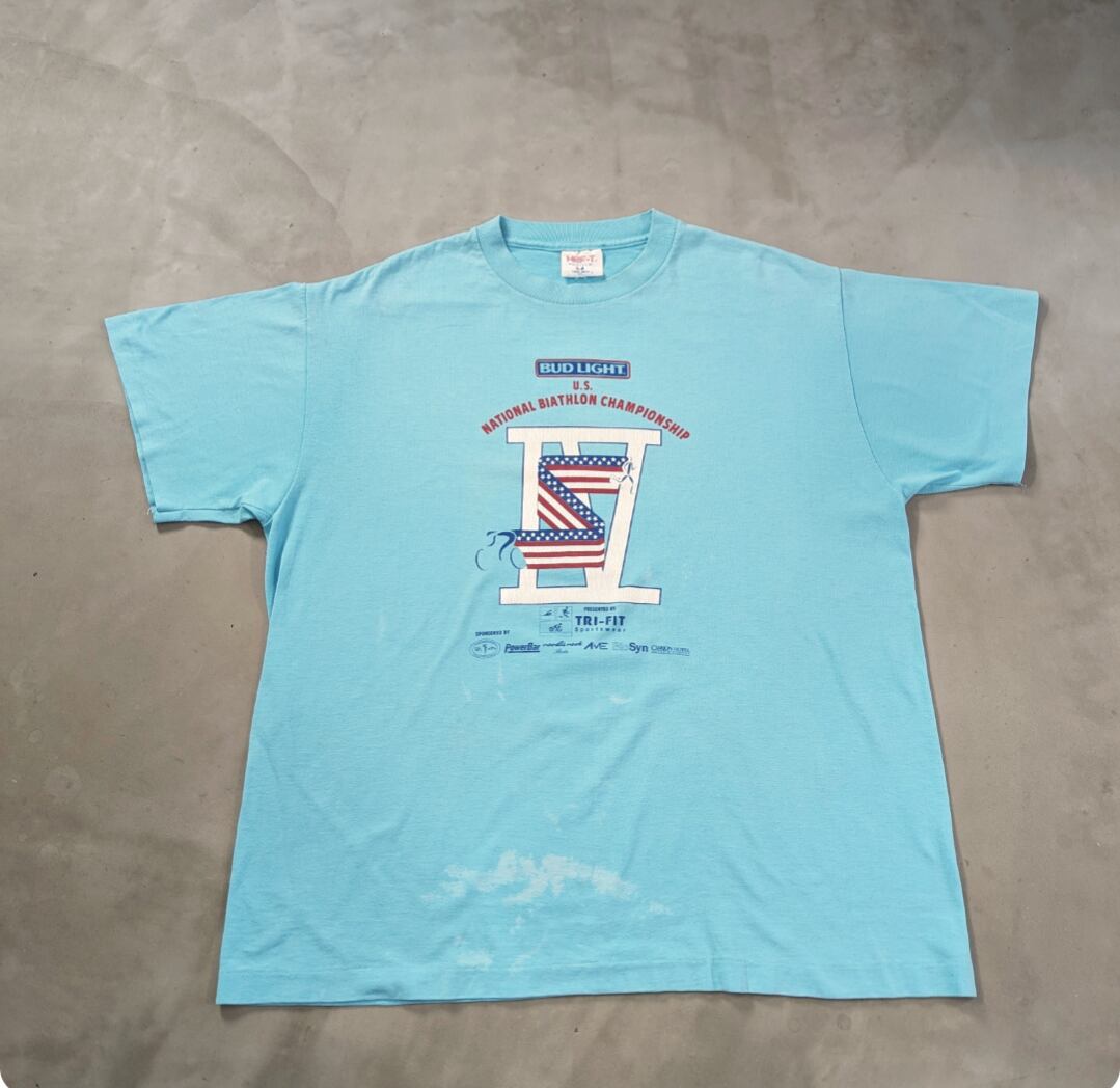 90s national biathlon championship print tee 小岩店