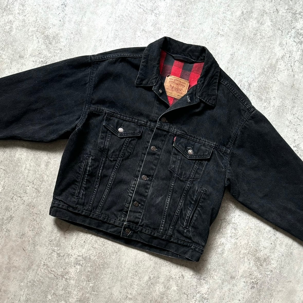 90sリーバイス 70417-4159USA製ブラックデニムXL