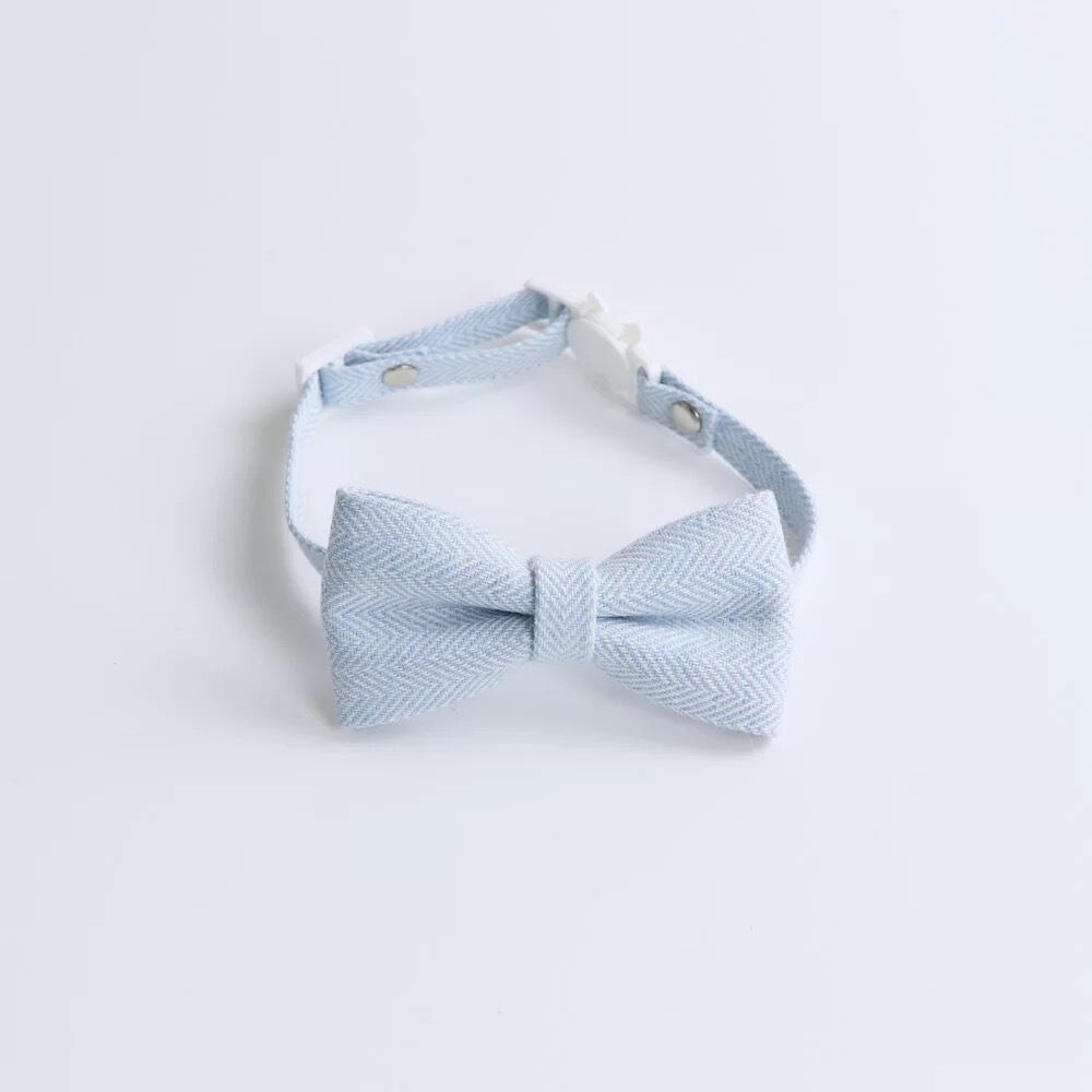 ネコ首輪シンプルヘリンボーン