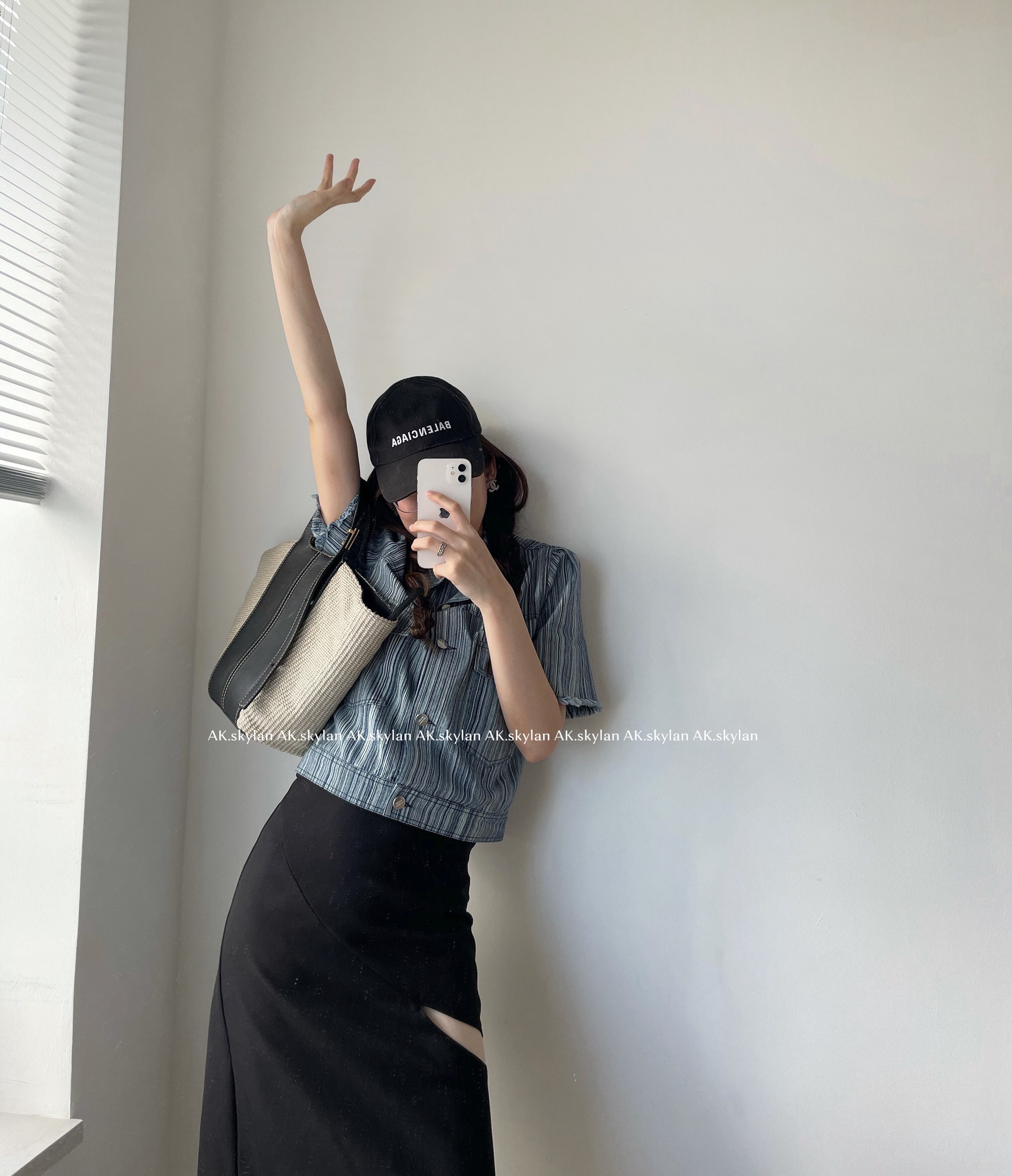 薄手ショートシャツ ジャケット サマーブラウス 夏物 ビッグFスモールZ韓国65550964559