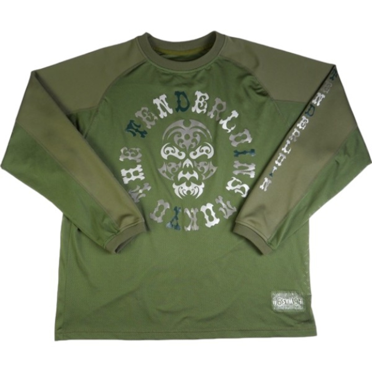 Size【L】 TENDERLOIN テンダーロイン MIX MESH JERSEY BS OLIVE 