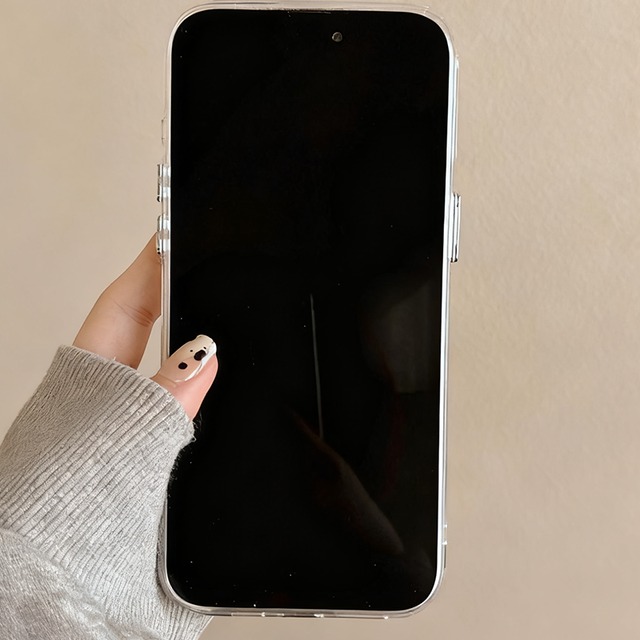 ChristmasスノーダストツリーiPhoneケース