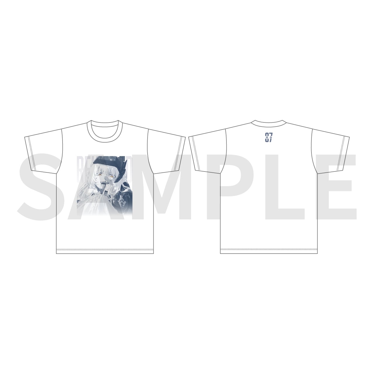 勝利の女神：NIKKE』Tシャツ chapter.07 スノーホワイト L/XL