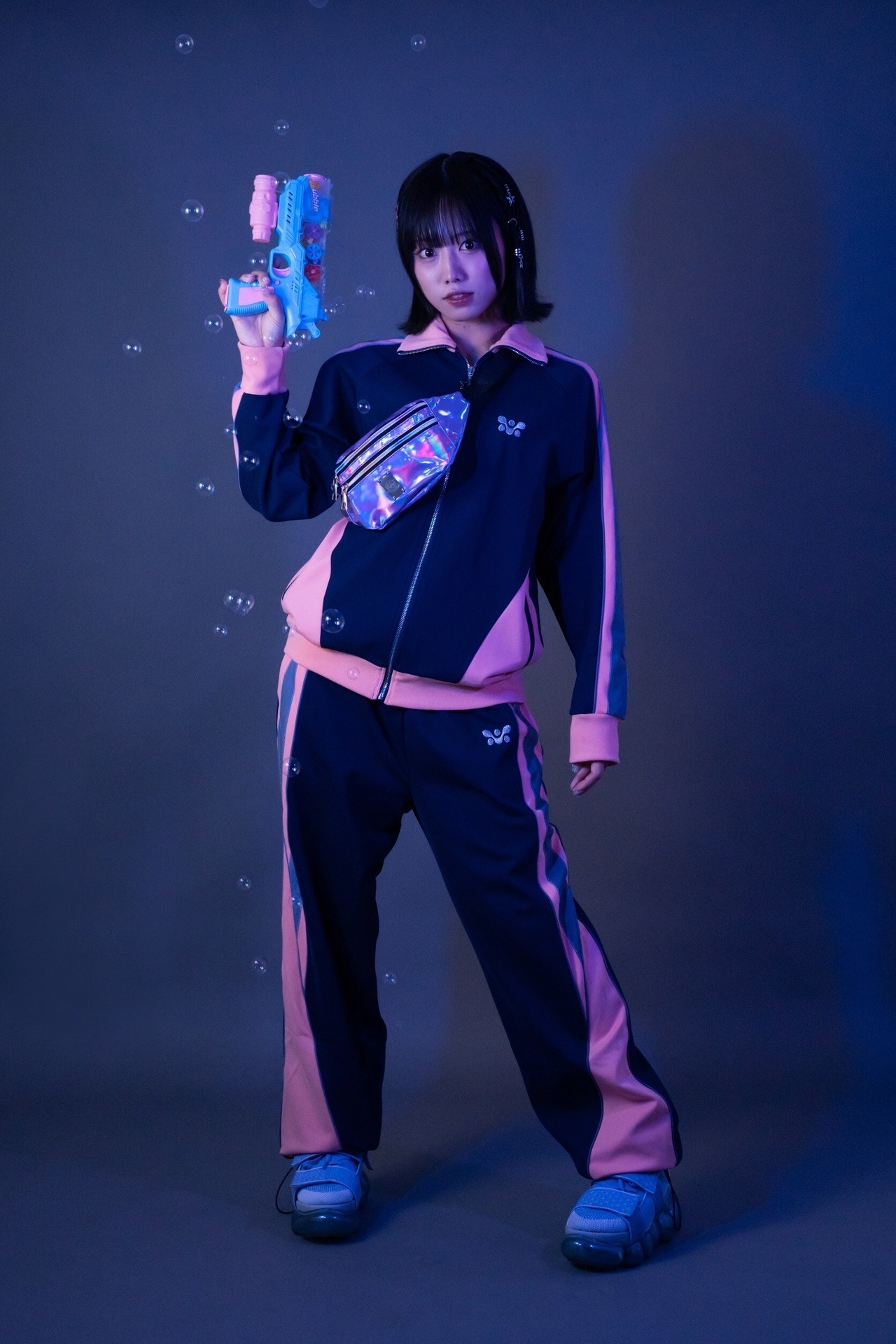 ∴ yuenii training suit β pants / milkyway