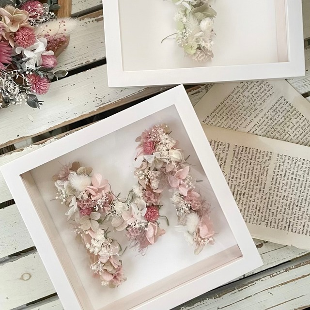 【選べるカラー】Sサイズアルファベットフレーム