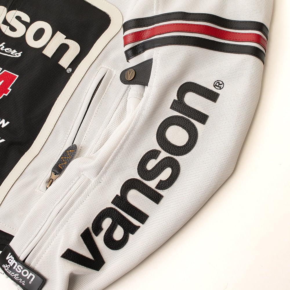 VS26105S メッシュライダースジャケット | vansonleathers
