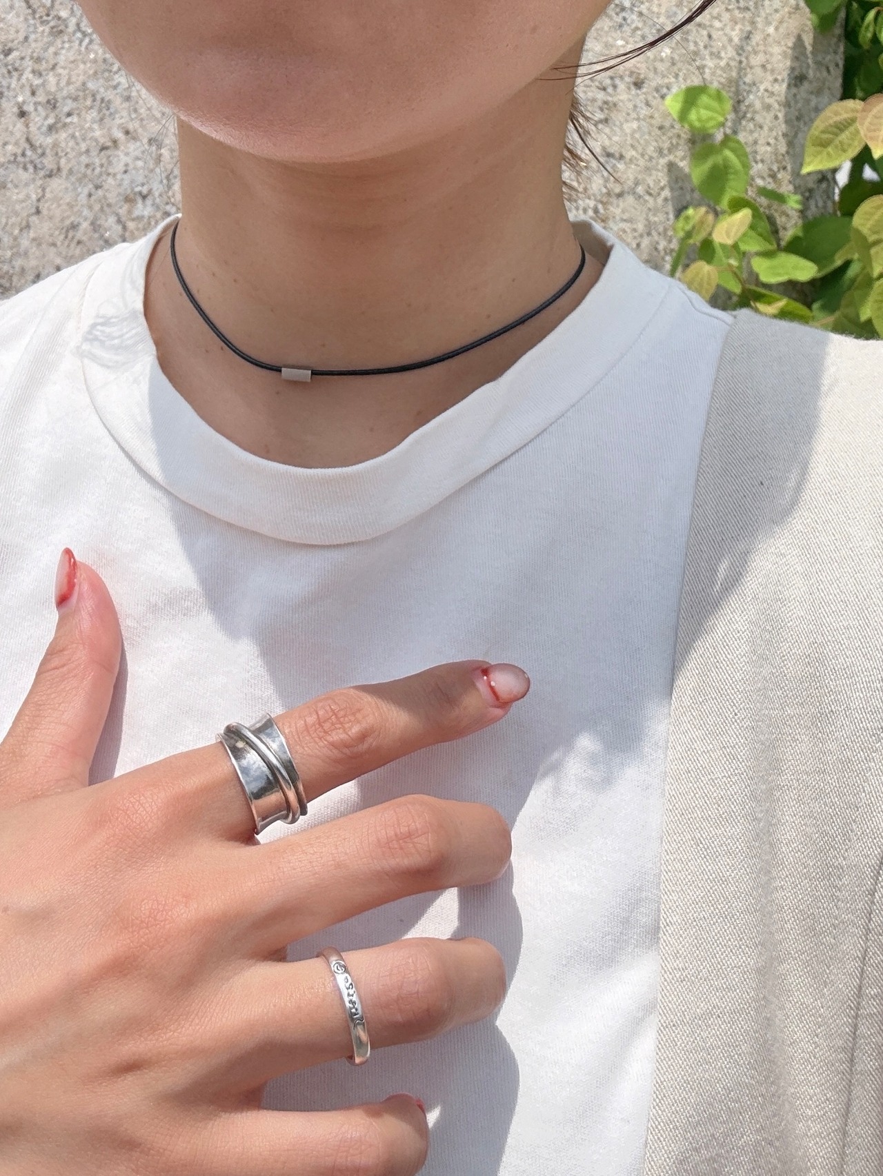 シルバープレートリング