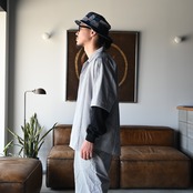 KUON(クオン)Seersucker Kite Shirt セットアップスタイル