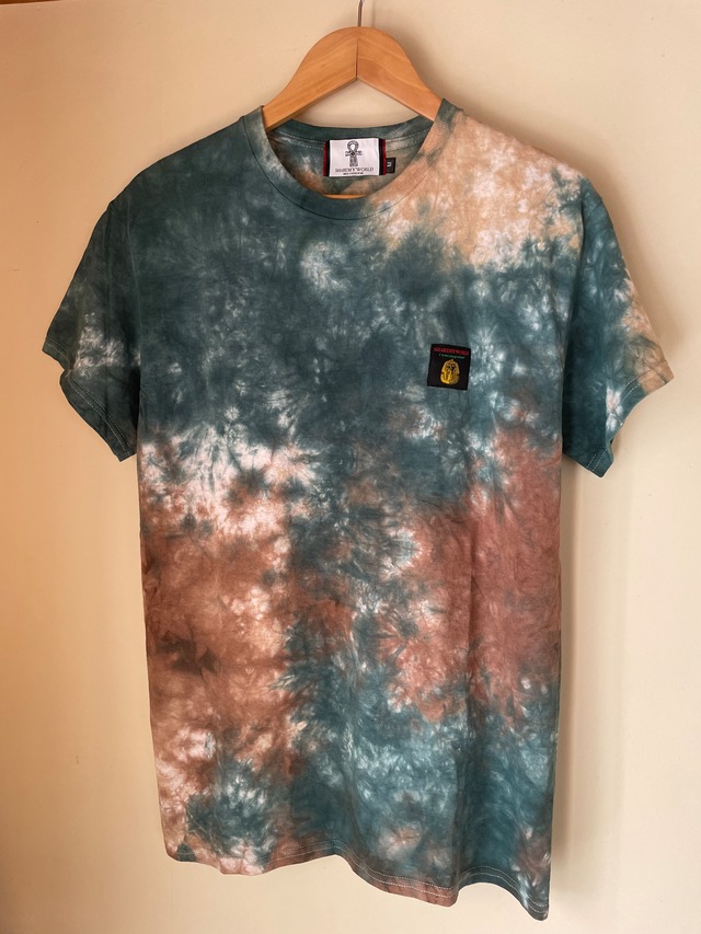 marble T-shirt（green,brown,sand mix）