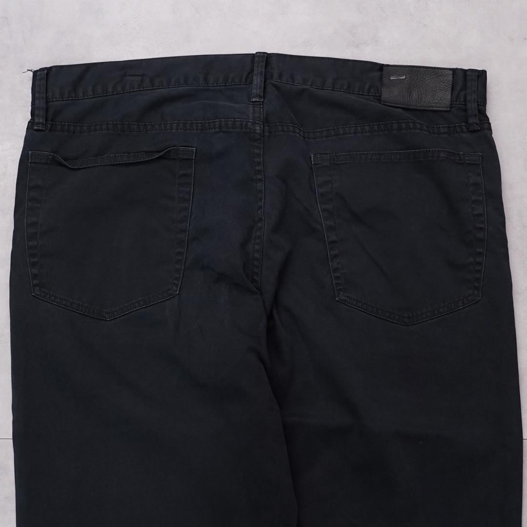 poloralphlaurenラルフローレンブラックチノパンツポロチノW36 90s ポロ ラルフローレン ANDREW PANT ツータック コットン