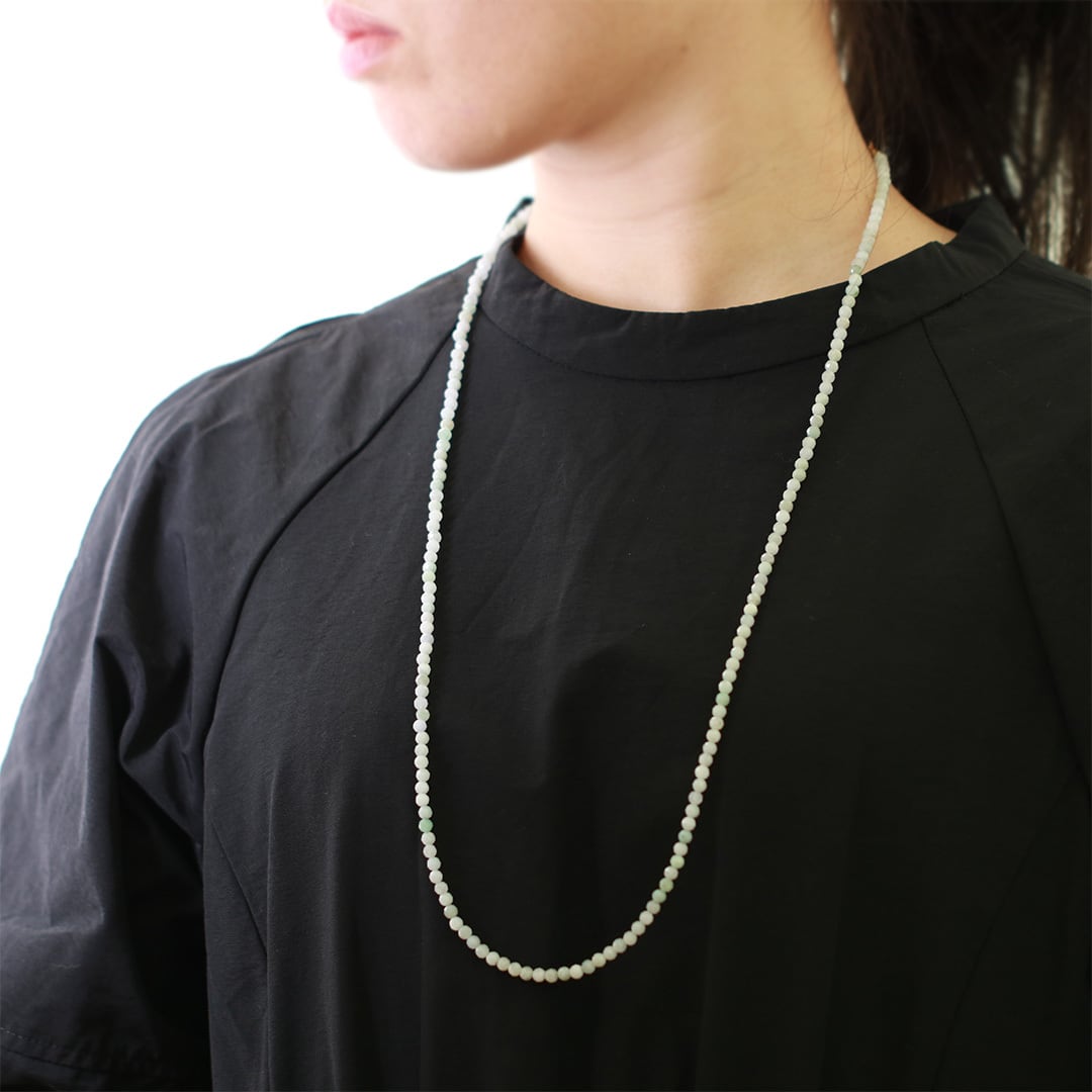 翡翠ファセットカット ネックレス A貨翡翠 jd_ne1222 | 【MeiNu