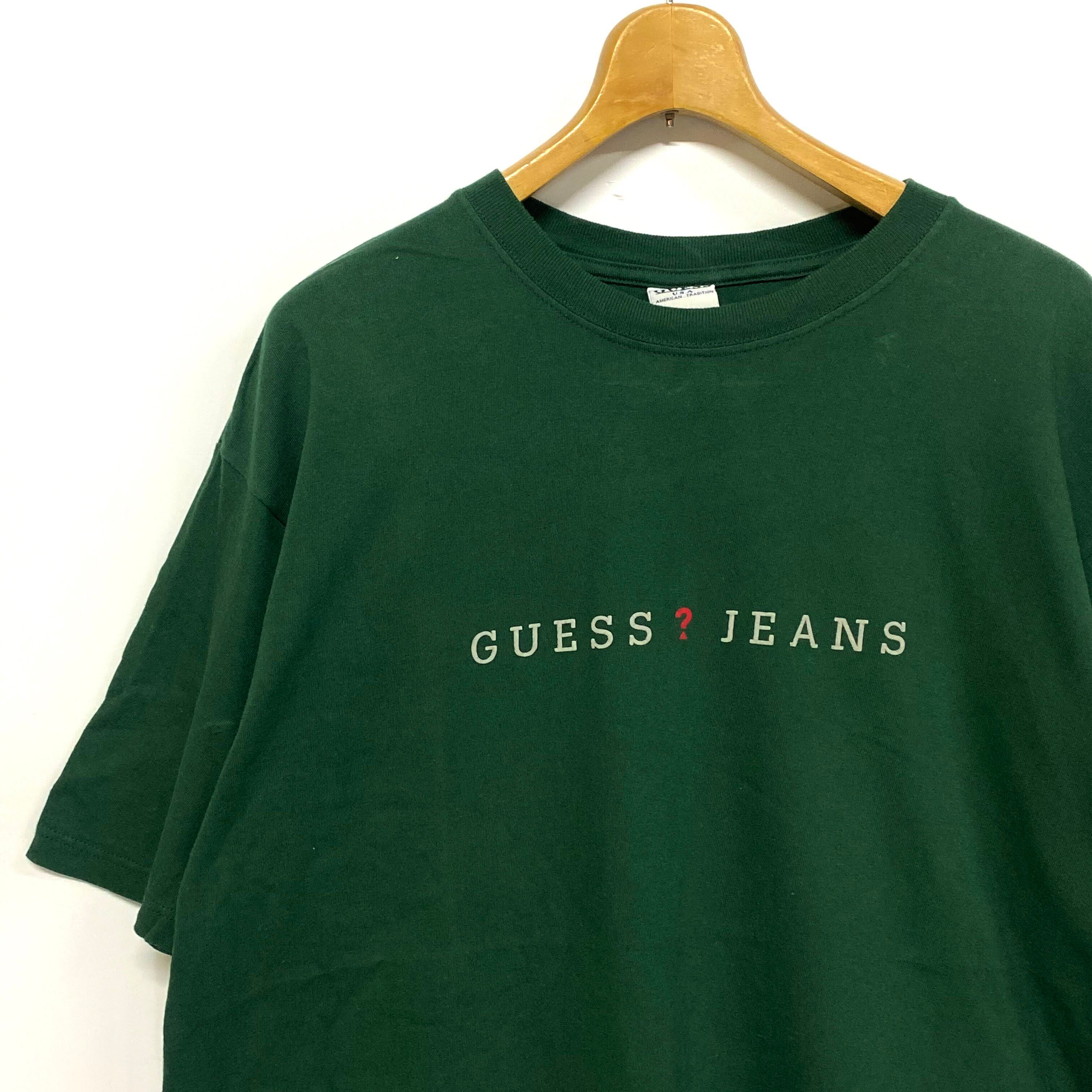 90年代 メキシコ製 GUESS ゲス メンズTシャツ メンズL 古着【Tシャツ 