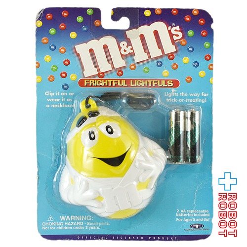 M&M's エムアンドエムズ イエロー フライトフルライトフル ミニ懐中電灯 フラッシュライト 未開封