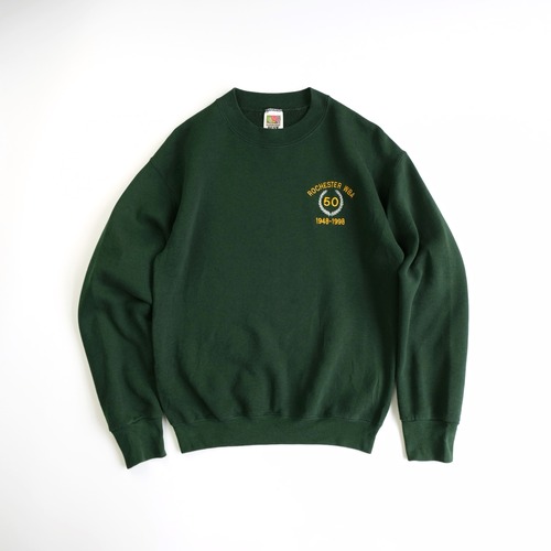 【FRUIT OF THE LOOM】90's Sweatshirt Green S