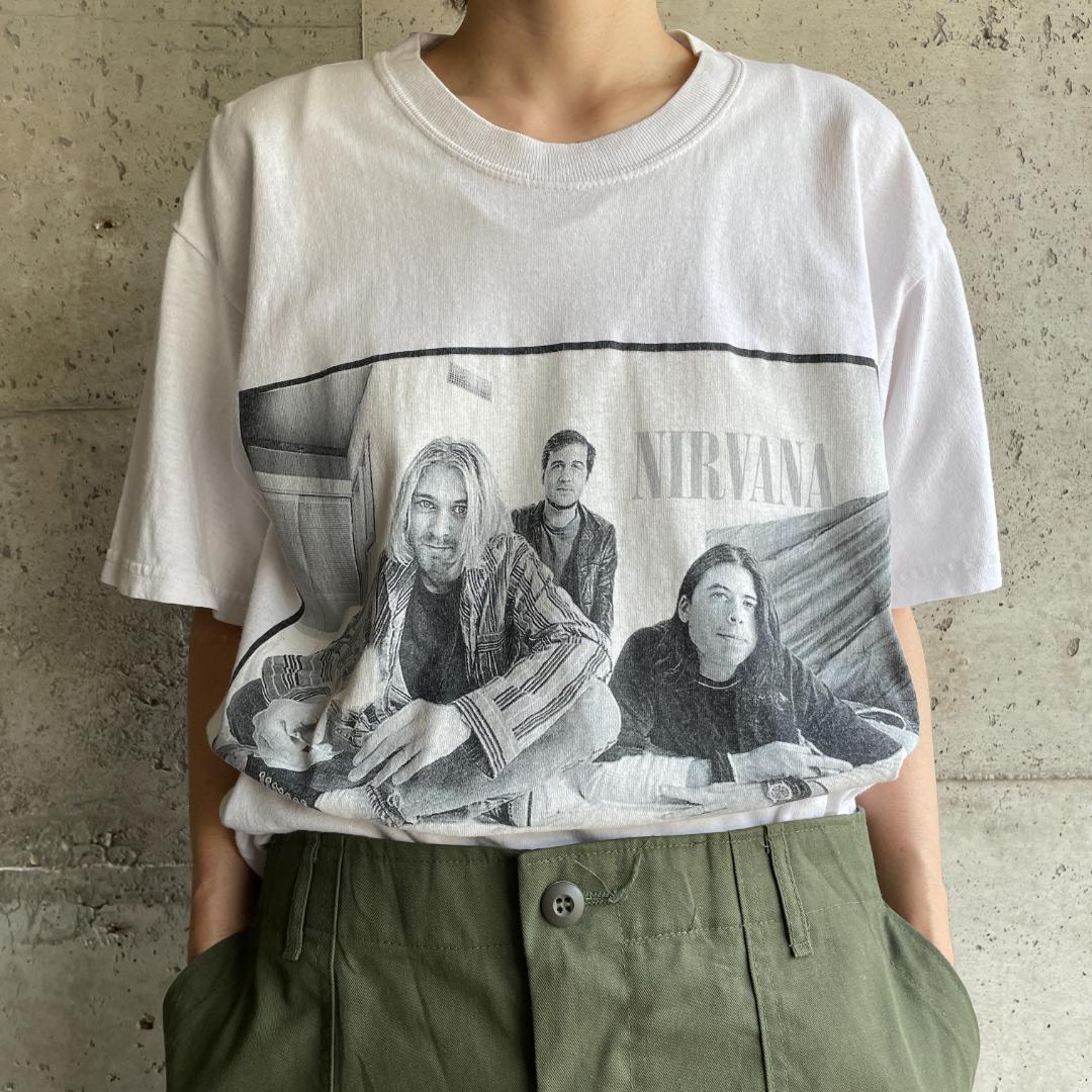 GF248B Tシャツ 90s ビンテージ NIRVANA ニルヴァーナ フォト GF248B Tシャツ 90s ビンテージ NIRVANA ニルヴァーナ フォト