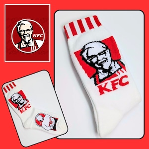 【 KFC / ケンタッキーフライドチキン 】 crew socks / クルーソックス〚アメリカン雑貨 アメトイ〛