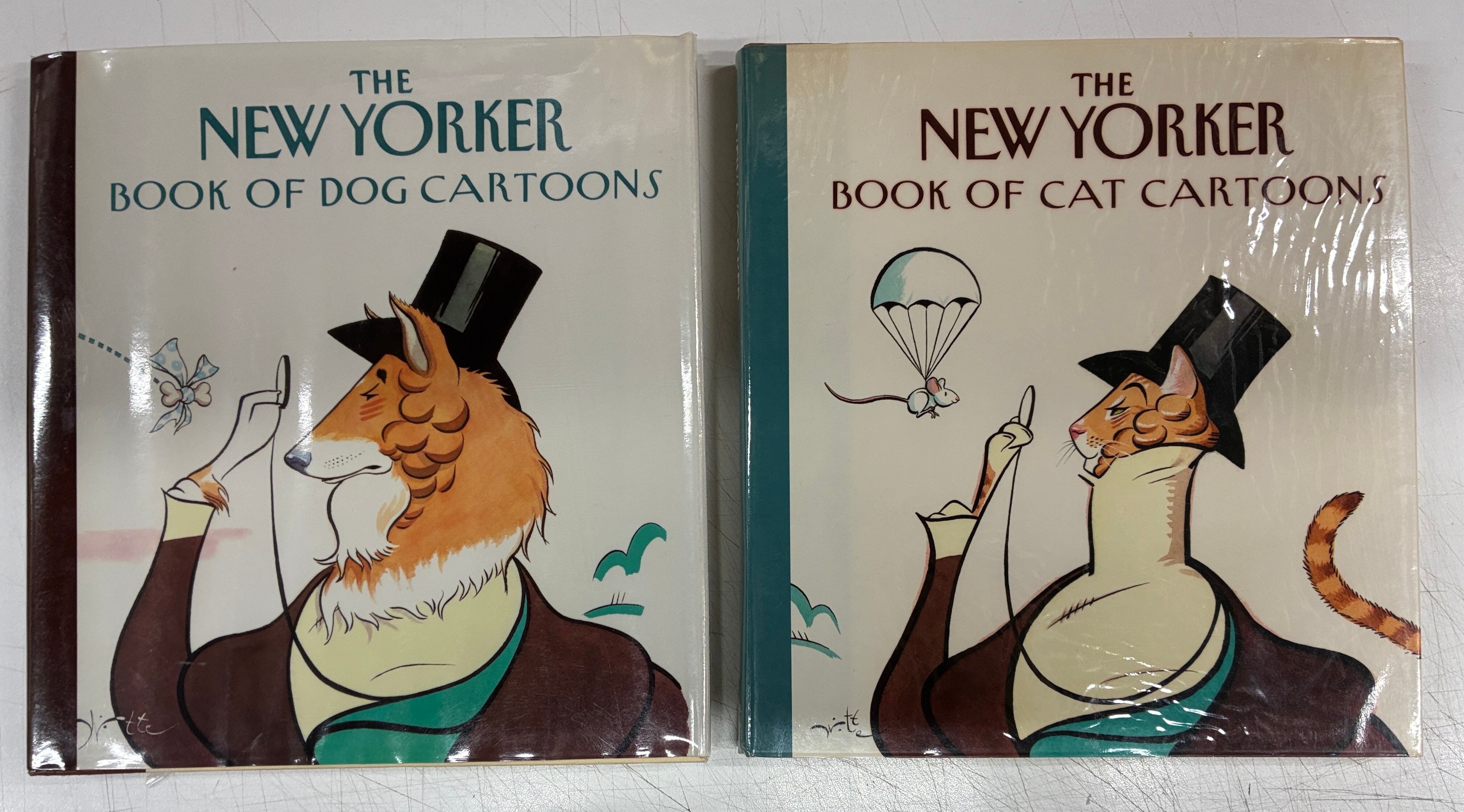 The New Yorker Book of Dog Cartoons と The New Yorker Book of Cat
